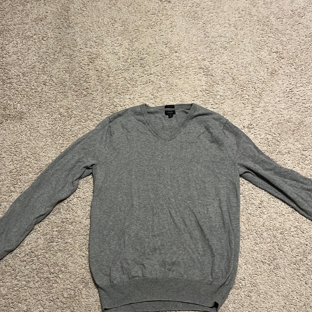 J. Crew gray long sleeve